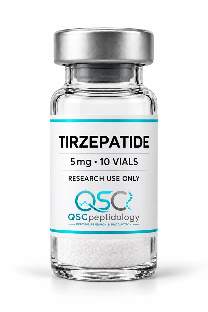 Tirzepatide 5mg (10 瓶裝) QSC Peptidology